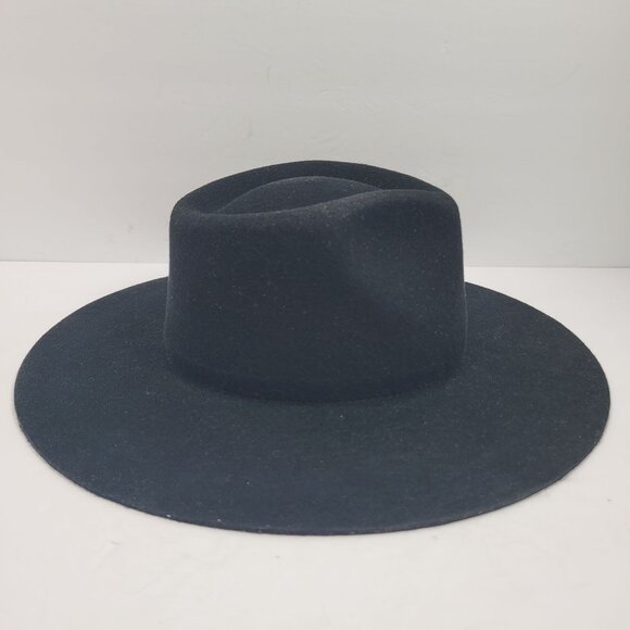 Patina Women's Black Wool Felt Handcrafted Hat Size Small - Picture 6 of 10